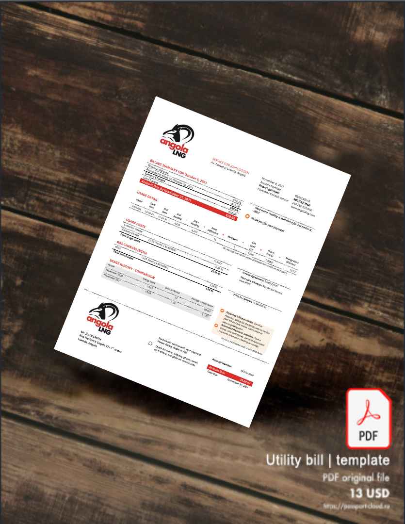 Utility bill | Albanian Power | Albania